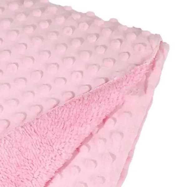 Babyteppe, lett termisk babyteppe for nyfødte, supermykt babyteppe, rosa