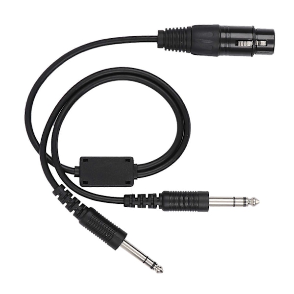 Airbus XLR - GA Dual Plug 5 Pin -kuulokemikrofonisovitinjohto, ilmailukuulokekaapeli