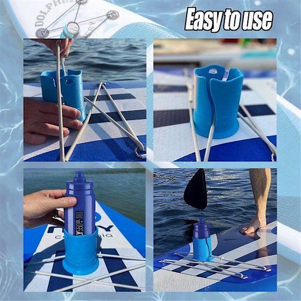 Paddle Board Drikkeholder, Drikkeholder Paddleboard, Kajak Drikkeholder, Multifunktionel Kopholder C