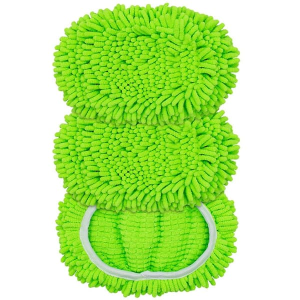 3 st Reusable Mikrofiber Moppdynor för Sweeper Torr Sopning Dukar & Våta Mopp Dukar Tvättsbara Våta Dynor Påfyllning