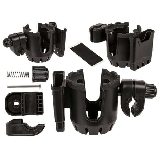 Mug Holder / Mobile Phone Holder for Stroller - Attaches to the stroller