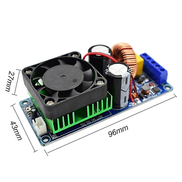 IRS2092 Hög effekt 500W Mono Channel HiFi Digital Power Amplifier Board Klass D Steg Power Amplifier Board