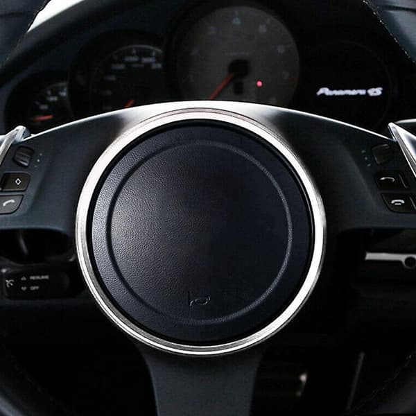 Sølv Ratt Ring Dekor Trim for - 911