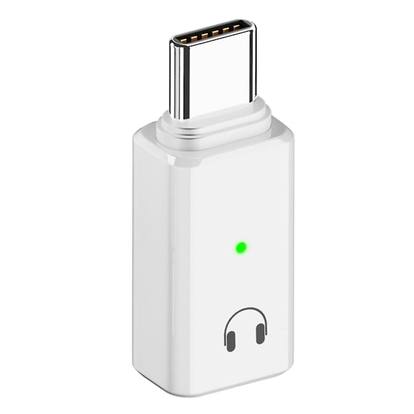 USB-C Han til Hun Audio Adapter, USB Type C til for Interface Hovedtelefon Konverter til 15/15 Plus