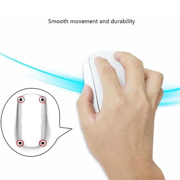 Passar för Mouse Dock Mouse 2:a och 3:e generationen Ergonomisk bas Trådlös laddningsdyna - Svart