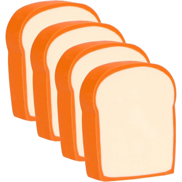 Pakke med 4 viskelædere Langtidsholdbart viskelæder Blødt viskelædersæt Toastbrød Blyantsviskelæder Nyhed Gummi Viskelæder Til Universal I Skitser Lærer Præmie Gaver