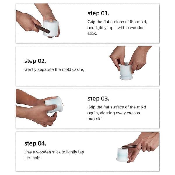 DIY Badebombeforme Badebombe Presse 2,5 Tommer Sfærisk