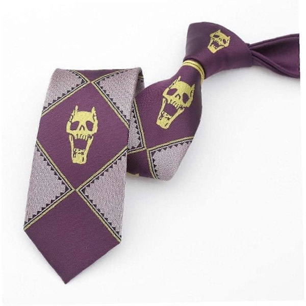Silkeslips for Cosplay Kostyme Rekvisitter Bizarre Adventure Kira Yoshikage Skjelett