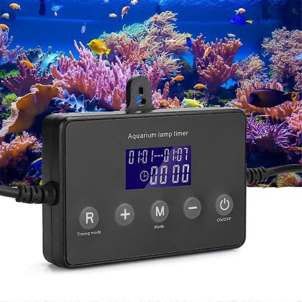 Smart LED Akvarielys Controller Dæmper Modulator Fisketank Lys Controller og Dæmper 2024THO