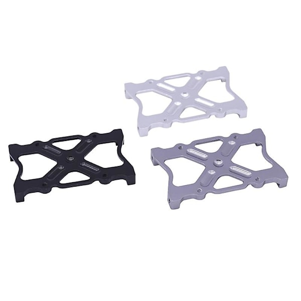 Metallinen Akun Kiinnitys Kiinteä Teline Alusta Tukipalkki 1/10 Axial SCX10 RC Ryömiväautolle Osa A