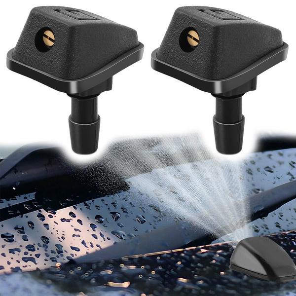 Universal Windshield Mist Sprayer Nozzles Adjustable 2-pack