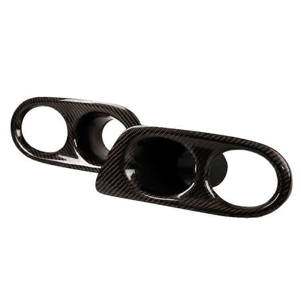 Ekte karbon tåkelysdekselrammer for 3-serie E46 01-06