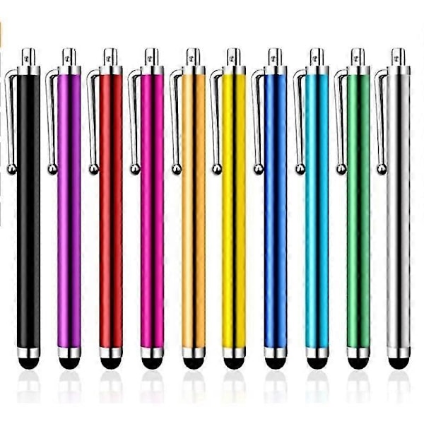Pakke med 20 Universal Touch Screen Stylus Pen Kapacitive Slanke Stylus Penne til Mobiltelefon Tablets