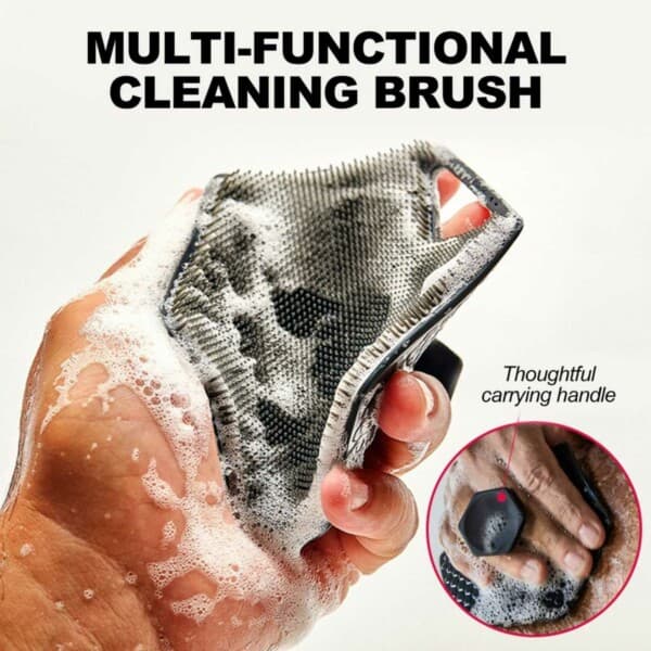 Exfoliating Silicone Body Scrubber Shower Brush