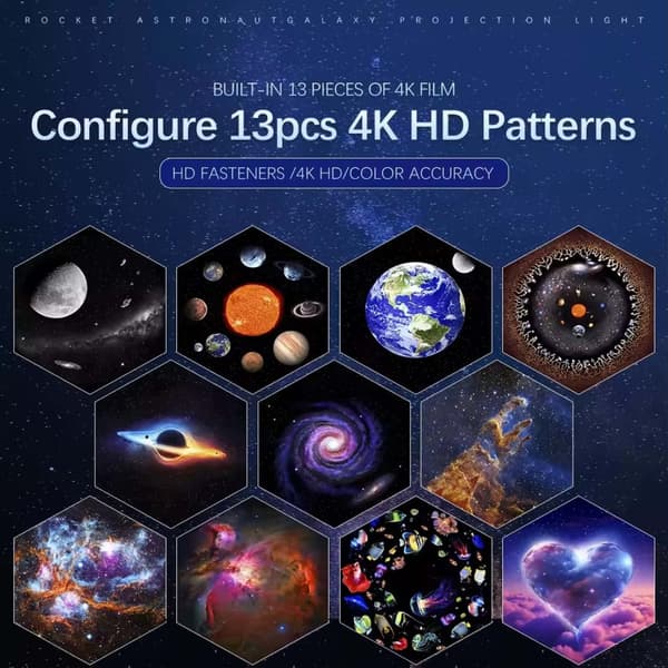 2025 4K LED Planetarium with Galaxy and Starry Sky