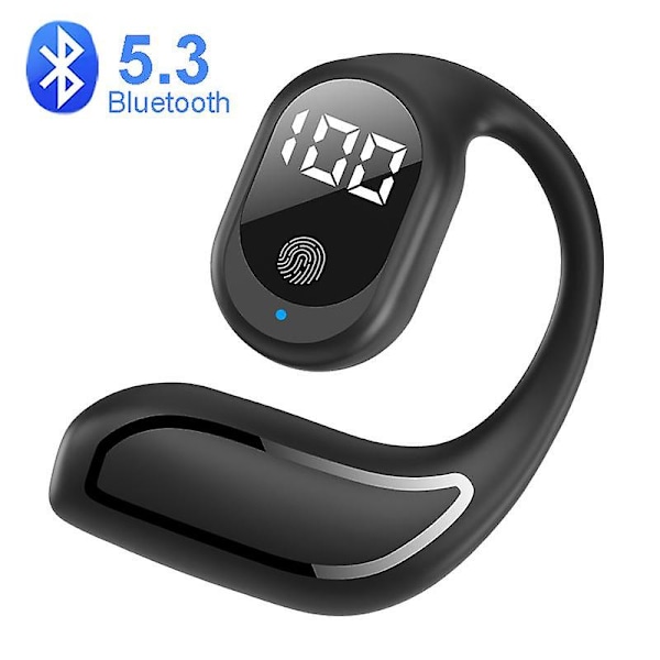 Bluetooth-headset, Enkelsidig Öronkrok, TWS Sport, Affärsbruk, Brusreducering, Trådlös Hörlur