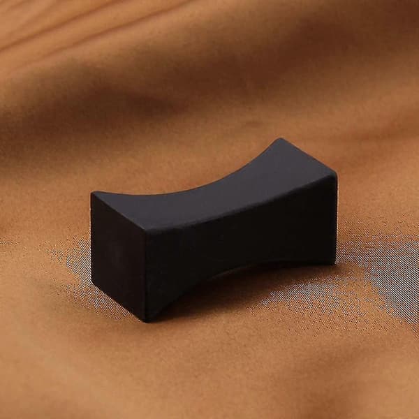 10 stk. Pindemadsholdere Matte Bestikholder Rustfrit Stål Pindemadsholder Sort