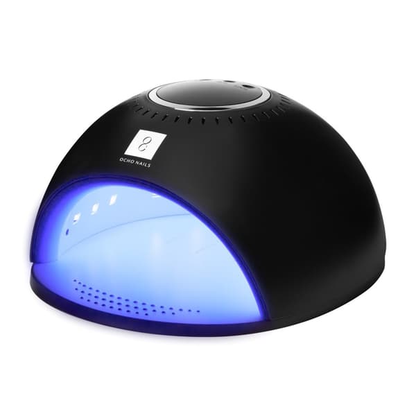 UV LED-lamppu OCHO NAILS 8 MUSTA 84W