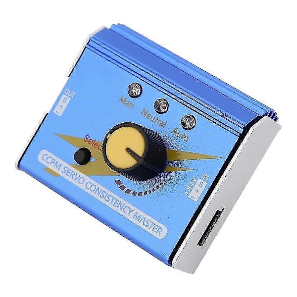 Power Servo Tester, 3CH ESC Multi Servo Tester, CCPM Servo Konsistens Master Checker för RC Flygplan Helikoptrar Bilar