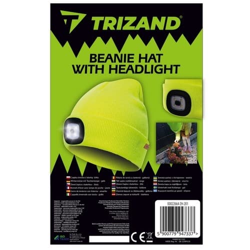 Beanie with LED lamp