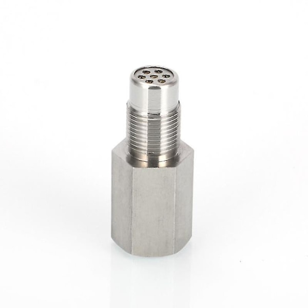Högkvalitativ Mini Katalysator med Inbyggd M18x1.5 Katalysator 304 Rostfritt Stål 6*2.5*2.5cm O2-sensor