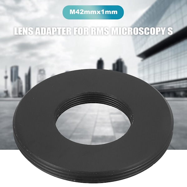 (20mm) Objektivadapter Passar för Mikroskopisällskaps Objektiv till M42-fäste Invändig gänga