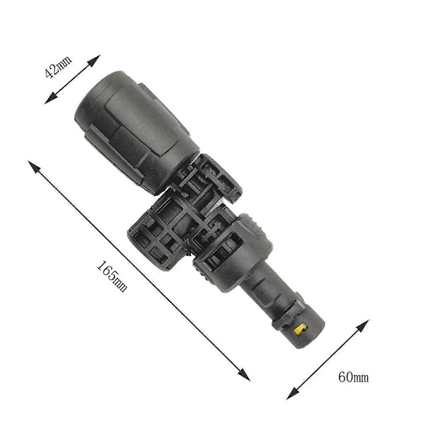 Til Kärcher Vario Power Jet Kort 360° VP 180 S Roterbar Højtryks Vanddyse til K2 - K7 med