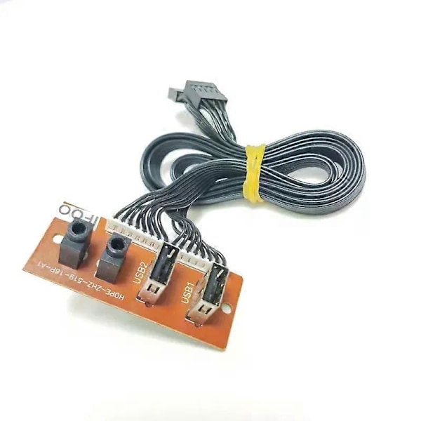 Uxcell 2st Potentiometer Med Strömbrytare B100K Ohm Variabla Motstånd Enkelvarv Rotary Kolfilm Taper RV097NS