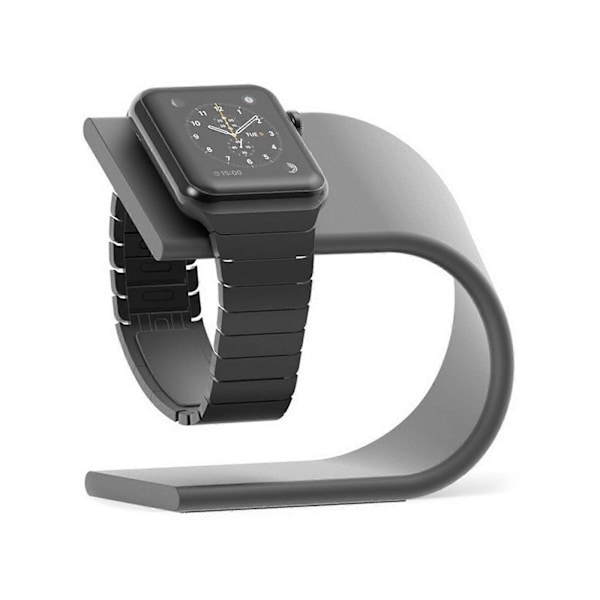 Trådløs Oplader Stand til Apple Watch Trådløs Oplader Grå