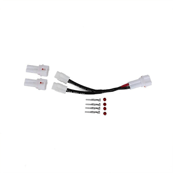 Strømuttak SPLITTER DC TWIN USB-lader For Yamaha FZ6 MT07 FZ07 FZ09 MT09 Tracer SP XSR700 XSR900 YZF-R1 YZFR1 R1M R6 XV1900 2025th