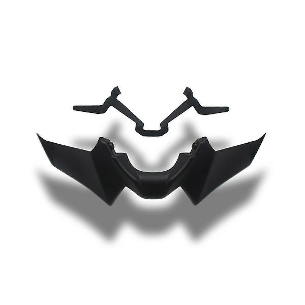 Moottoripyörän Sport Downforce Etuspoilerit Aerodynaaminen Siiven Ohjain Sp 2021-2023 Mt07 Musta