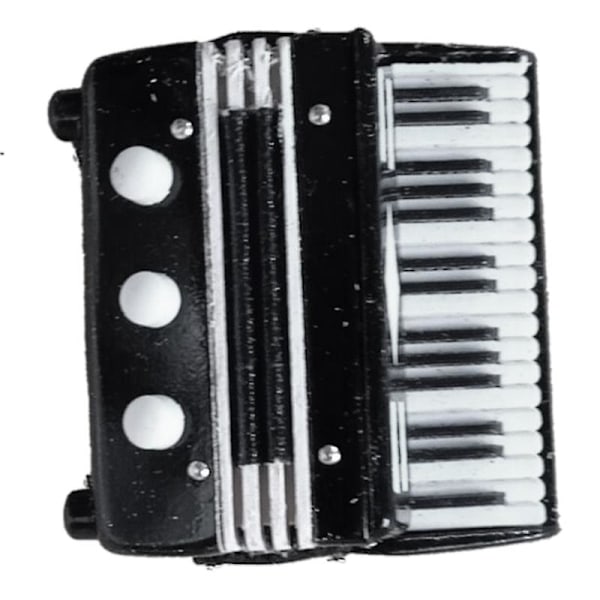 Miniature Harmonika Mini Musikinstrument Harmonika Model Boligindretning Musikgaver Julegaver(