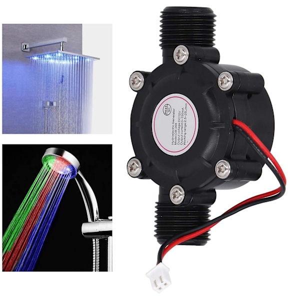 DC 12V Hydroelektrisk Mini Hydro Generator Hydraulisk Oplader Kit