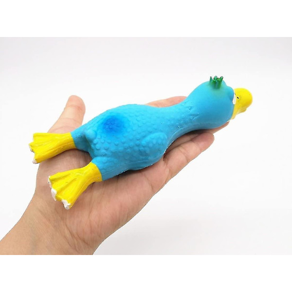 4 st Säkra Latex Hundpipleksaker, 16,8 cm Långa Mjuka Tuggleksaker för Hundar, Små Skrikande Gummikycklingleksaker, För Valpar Små