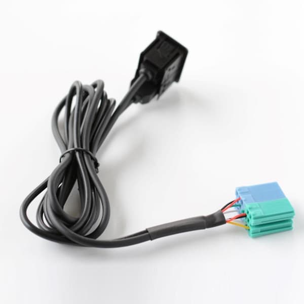 Radioförlängningskabel med AUX- och USB-port för