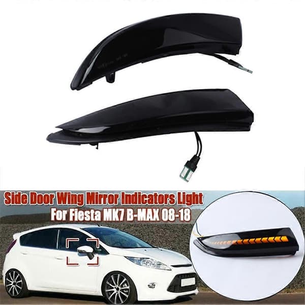 Til Fiesta MK7 2008-2017 Bil LED Dynamisk Sidespejl Blinklys Indikator