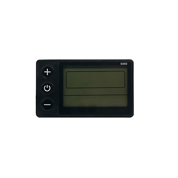 Lcd-s866 Elcykel Färg Lcd Display Instrument 24v 36v 48v Elcykel Modifiering, S