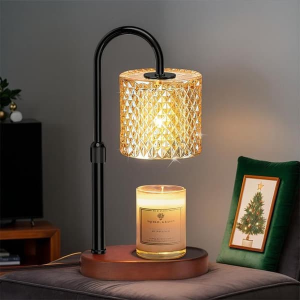 Candle Warmer with Timer, Dimmer, Height Adjustable, Suitable as Home Decor; Electric Candle Warmer with Bulb.