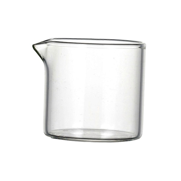 Espressokopp Pipar Glas Kopp Värmebeständig 100ml Dryck Mätkopp