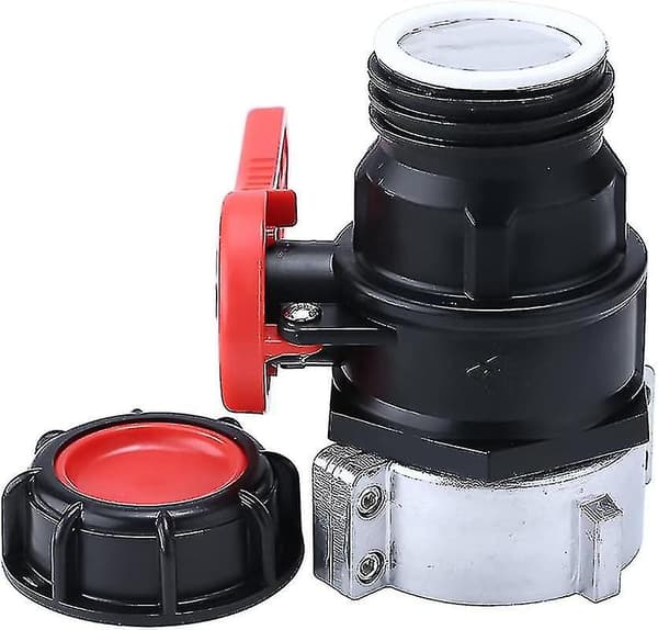 IBC Adapter Kuleventil, Tank Erstatningskuleventil, Stoppventil, S60x6 (60 Mm), S75x6 (75 Mm)dn50