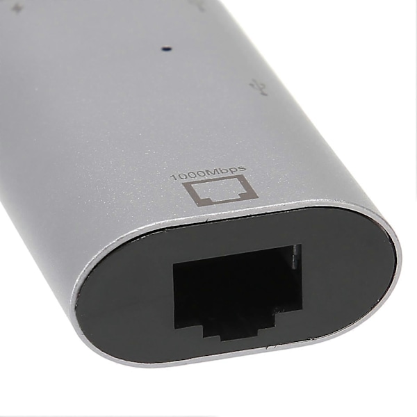 JORINDO Ethernet-adapter 3 i 1 10/100/1000 Mbps PD Snabbladdning USB till RJ45-adapter för Windows/Android/OS X/iOS