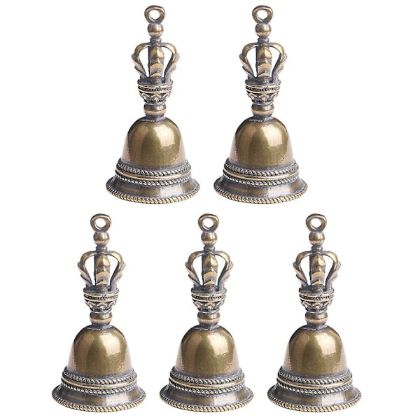 5 kpl Messinkinen Käsikello Vintage-tyylinen Kannettava Kello Rituaali Kannettava Kello Sisustus