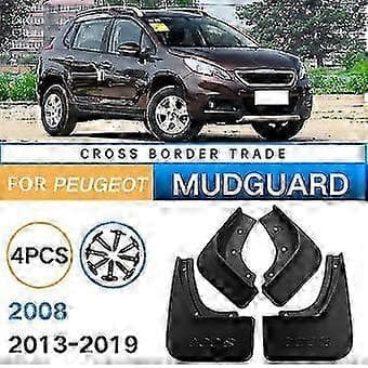 Stænklapper Kompatible med 2008 2013-2019 Mud Flaps Guard Splash Flap Mudguard Tilbehør-XinHan