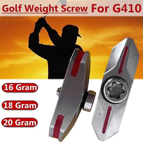2 stk Golfvekter for Ping G410 Driver - 20g & 10g