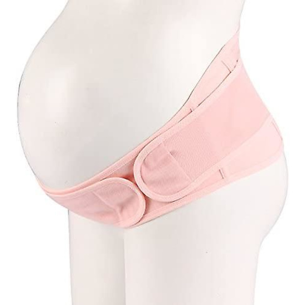 1 stk. Mavebælter til gravide kvinder Graviditets mave støttebælte Mavebælte (pink)