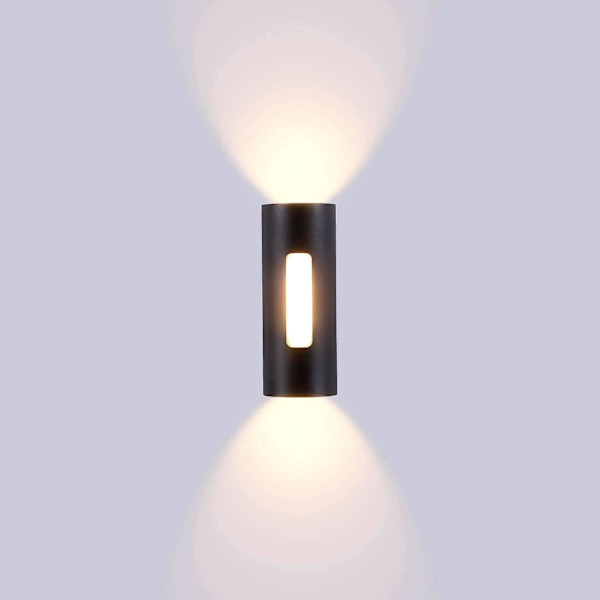 12W Ulkoseinävalaisin LED Vedenpitävä IP65 Moderni Metallinen Ulkoseinälamppu Ulko-/sisävalo Piha Puutarha Terassi Lämmin Valkoinen