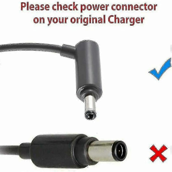 Oplader til V10 V11 V12 V15 Støvsuger Adapter, Grå