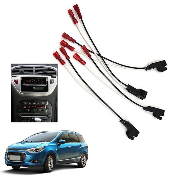 OEM 72-4568 -korvaavat 4 kpl auton kaiuttimen johtosarjan liittimet