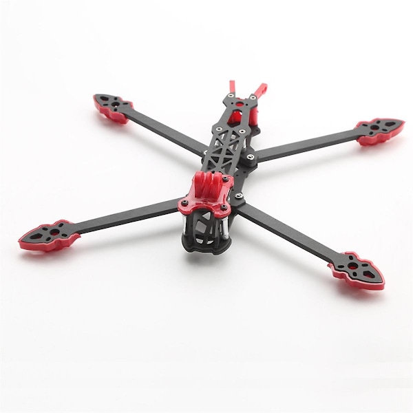 For Mark4 7 tum FPV Kolfiberram 295mm Axelavstånd 5mm Arm Freestyle Långräckviddsram för RC Qu