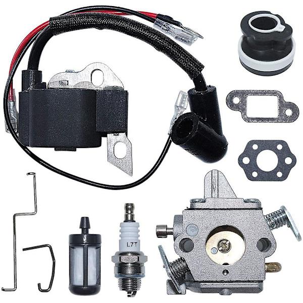 C1Q S57B Karburator Tændspole Kit til 017 018 MS170 MS180 Motorsav Erstatning 1130 120 0603